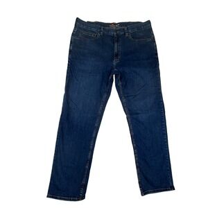NWT Ridgecut Toughwear Flex Work Straight Fit Men's Jeans 40x32 Stretch Blue NEW